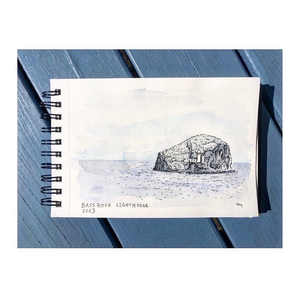 Ecosse, aquarelle et encre de Chine, 2023
